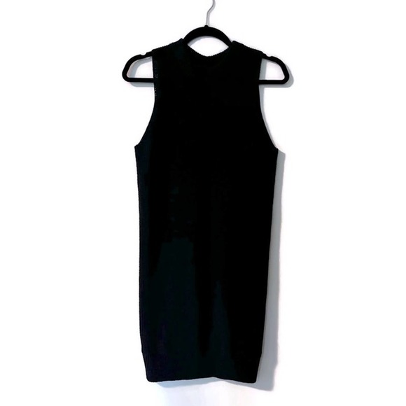 Brochu Walker Sweater Tunic Dress Navy Knit, Size Medium - Picture 3 of 8